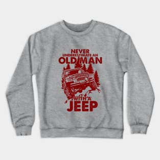 Jeep Retro Outdoor Crewneck Sweatshirt
